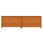 vidaXL Outdoor-Kissenbox Braun 200x50x56 cm Massivholz Tanne vidaXL Outdoor-Kissenbox Braun 200x50x56 cm Massivholz Tanne