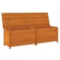 vidaXL Outdoor-Kissenbox Braun 200x50x56 cm Massivholz Tanne vidaXL Outdoor-Kissenbox Braun 200x50x56 cm Massivholz Tanne