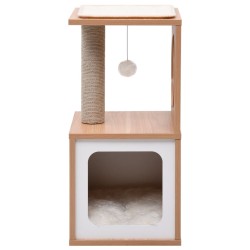 vidaXL Katzen-Kratzbaum mit Sisal-Kratzmatte 60 cm