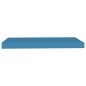 vidaXL Schweberegale 2 Stk. Blau 60x23,5x3,8cm MDF vidaXL Schweberegale 2 Stk. Blau 60x23,5x3,8cm MDF