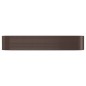 vidaXL Hochbeet Pulverbeschichteter Stahl 396x100x68 cm Braun vidaXL Hochbeet Pulverbeschichteter Stahl 396x100x68 cm Braun