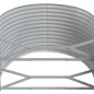 vidaXL Hochbeet Pulverbeschichteter Stahl 396x100x68 cm Braun vidaXL Hochbeet Pulverbeschichteter Stahl 396x100x68 cm Braun