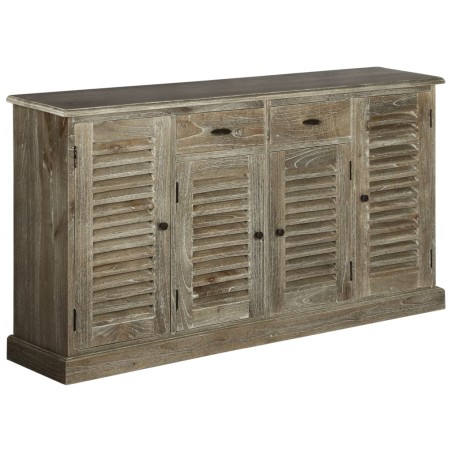 vidaXL Sideboard Mindiholz Massiv 145x32,5x77 cm