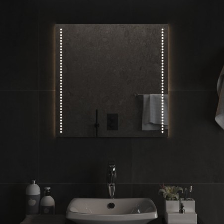 vidaXL LED-Badspiegel 60x60 cm