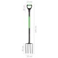 vidaXL Garten-Grabegabel D-Griff Stahl vidaXL Garten-Grabegabel D-Griff Stahl