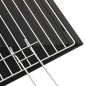 vidaXL 2in1 Feuerschale und Grill mit Schürhaken 46,5x46,5x37 cm Stahl vidaXL 2in1 Feuerschale und Grill mit Schürhaken 46,5x46,5x37 cm Stahl