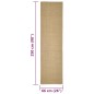 vidaXL Teppich Natur Sisal 66x250 cm vidaXL Teppich Natur Sisal 66x250 cm