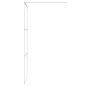 vidaXL Duschwand für Begehbare Dusche Weiß 90x195 cm ESG-Klarglas vidaXL Duschwand für Begehbare Dusche Weiß 90x195 cm ESG-Klarglas
