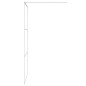 vidaXL Duschwand für Begehbare Dusche Weiß 100x195 cm ESG-Klarglas vidaXL Duschwand für Begehbare Dusche Weiß 100x195 cm ESG-Klarglas