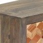 vidaXL TV-Schrank Grau 120x30x40 cm Massivholz Mango vidaXL TV-Schrank Grau 120x30x40 cm Massivholz Mango