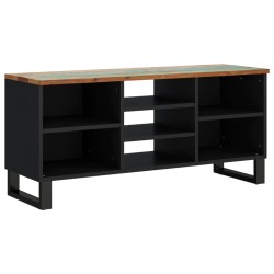 vidaXL TV-Schrank 100x33x46 cm Altholz Massiv & Holzwerkstoff
