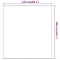 vidaXL Senkrechtmarkise Weiß 300x270 cm Oxford-Gewebe vidaXL Senkrechtmarkise Weiß 300x270 cm Oxford-Gewebe