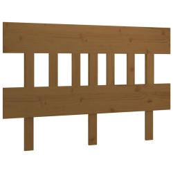 vidaXL Kopfteil Honigbraun 203,5x3x81 cm Massivholz Kiefer