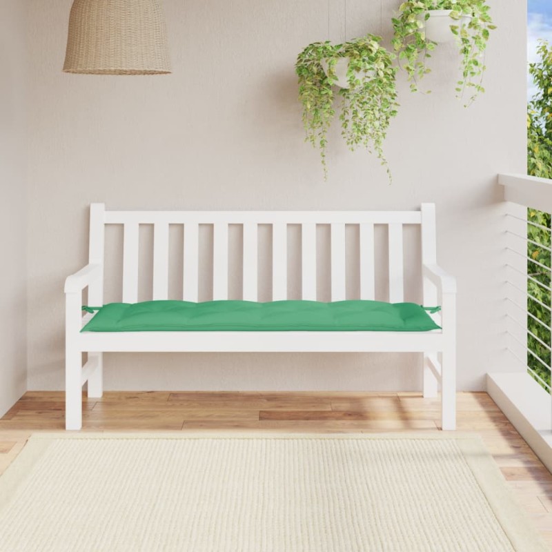 Gartenbank-Auflage Grün 150x50x7 cm Oxford-Gewebe Gartenbank-Auflage Grün 150x50x7 cm Oxford-Gewebe
