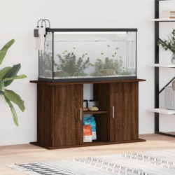 vidaXL Aquariumständer Braun Eichen-Optik 101x41x58 cm Holzwerkstoff