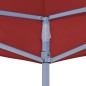 vidaXL Partyzelt-Dach 4,5x3 m Burgunderrot 270 g/m² vidaXL Partyzelt-Dach 4,5x3 m Burgunderrot 270 g/m²