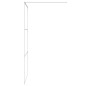 vidaXL Duschwand für Begehbare Dusche Weiß 115x195 cm ESG-Klarglas vidaXL Duschwand für Begehbare Dusche Weiß 115x195 cm ESG-Klarglas