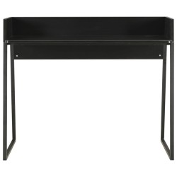 vidaXL Schreibtisch Schwarz 90x60x88 cm