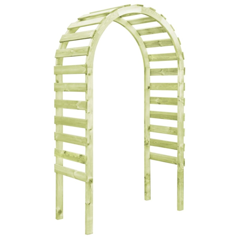 vidaXL Gartenpergola 130×60×230 cm Kiefernholz Imprägniert vidaXL Gartenpergola 130×60×230 cm Kiefernholz Imprägniert