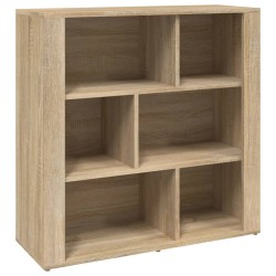 vidaXL Sideboard Sonoma-Eiche 80x30x80 cm Holzwerkstoff