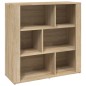 vidaXL Sideboard Sonoma-Eiche 80x30x80 cm Holzwerkstoff vidaXL Sideboard Sonoma-Eiche 80x30x80 cm Holzwerkstoff