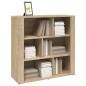 vidaXL Sideboard Sonoma-Eiche 80x30x80 cm Holzwerkstoff vidaXL Sideboard Sonoma-Eiche 80x30x80 cm Holzwerkstoff
