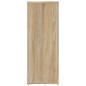 vidaXL Sideboard Sonoma-Eiche 80x30x80 cm Holzwerkstoff vidaXL Sideboard Sonoma-Eiche 80x30x80 cm Holzwerkstoff
