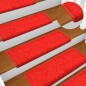 vidaXL Stufenmatten 5 Stk. 65x21x4 cm Rot vidaXL Stufenmatten 5 Stk. 65x21x4 cm Rot