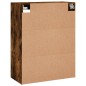 Wandschränke 2 Stk. Räuchereiche Holzwerkstoff Wandschränke 2 Stk. Räuchereiche Holzwerkstoff