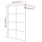 vidaXL Duschwand für Begehbare Dusche Weiß 140x195 cm ESG-Klarglas vidaXL Duschwand für Begehbare Dusche Weiß 140x195 cm ESG-Klarglas