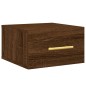 vidaXL Wand-Nachttisch Braun Eichen-Optik 35x35x20 cm vidaXL Wand-Nachttisch Braun Eichen-Optik 35x35x20 cm