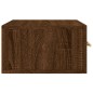 vidaXL Wand-Nachttisch Braun Eichen-Optik 35x35x20 cm vidaXL Wand-Nachttisch Braun Eichen-Optik 35x35x20 cm