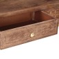 vidaXL Konsolentisch 90×30×75 cm Massivholz Mango