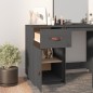 vidaXL Schreibtisch-Schrank Grau 40x50x75 cm Massivholz Kiefer vidaXL Schreibtisch-Schrank Grau 40x50x75 cm Massivholz Kiefer