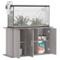 vidaXL Aquariumständer Grau Sonoma 101x41x58 cm Holzwerkstoff vidaXL Aquariumständer Grau Sonoma 101x41x58 cm Holzwerkstoff