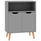 vidaXL Sideboard Grau 60x30x72 cm Holzwerkstoff vidaXL Sideboard Grau 60x30x72 cm Holzwerkstoff