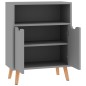 vidaXL Sideboard Grau 60x30x72 cm Holzwerkstoff vidaXL Sideboard Grau 60x30x72 cm Holzwerkstoff