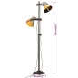 vidaXL Stehlampe mit 2 Lampenschirmen Mehrfarbig E27 vidaXL Stehlampe mit 2 Lampenschirmen Mehrfarbig E27