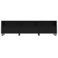 vidaXL TV-Schrank Schwarz 150x30x44,5 cm Holzwerkstoff vidaXL TV-Schrank Schwarz 150x30x44,5 cm Holzwerkstoff