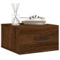 vidaXL Wand-Nachttisch Braun Eichen-Optik 35x35x20 cm vidaXL Wand-Nachttisch Braun Eichen-Optik 35x35x20 cm