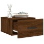 vidaXL Wand-Nachttisch Braun Eichen-Optik 35x35x20 cm vidaXL Wand-Nachttisch Braun Eichen-Optik 35x35x20 cm