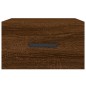 vidaXL Wand-Nachttisch Braun Eichen-Optik 35x35x20 cm vidaXL Wand-Nachttisch Braun Eichen-Optik 35x35x20 cm