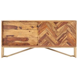 vidaXL Sideboard 118 x 30 x 60 cm Massivholz 