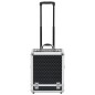 vidaXL Kosmetikkoffer 35×29×45 cm Schwarz Aluminium vidaXL Kosmetikkoffer 35×29×45 cm Schwarz Aluminium