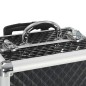 vidaXL Kosmetikkoffer 35×29×45 cm Schwarz Aluminium vidaXL Kosmetikkoffer 35×29×45 cm Schwarz Aluminium
