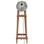 vidaXL Stehlampen 3 Stk. Silbern E27 Mango Massivholz vidaXL Stehlampen 3 Stk. Silbern E27 Mango Massivholz