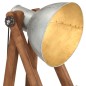 vidaXL Stehlampen 3 Stk. Silbern E27 Mango Massivholz vidaXL Stehlampen 3 Stk. Silbern E27 Mango Massivholz