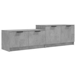 vidaXL TV-Schrank Betongrau 158,5x36x45 cm Holzwerkstoff