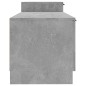 vidaXL TV-Schrank Betongrau 158,5x36x45 cm Holzwerkstoff vidaXL TV-Schrank Betongrau 158,5x36x45 cm Holzwerkstoff