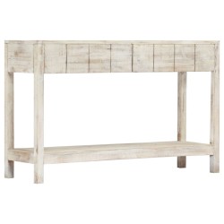 vidaXL Konsolentisch 120 x 35 x 75 cm Massivholz Mango 